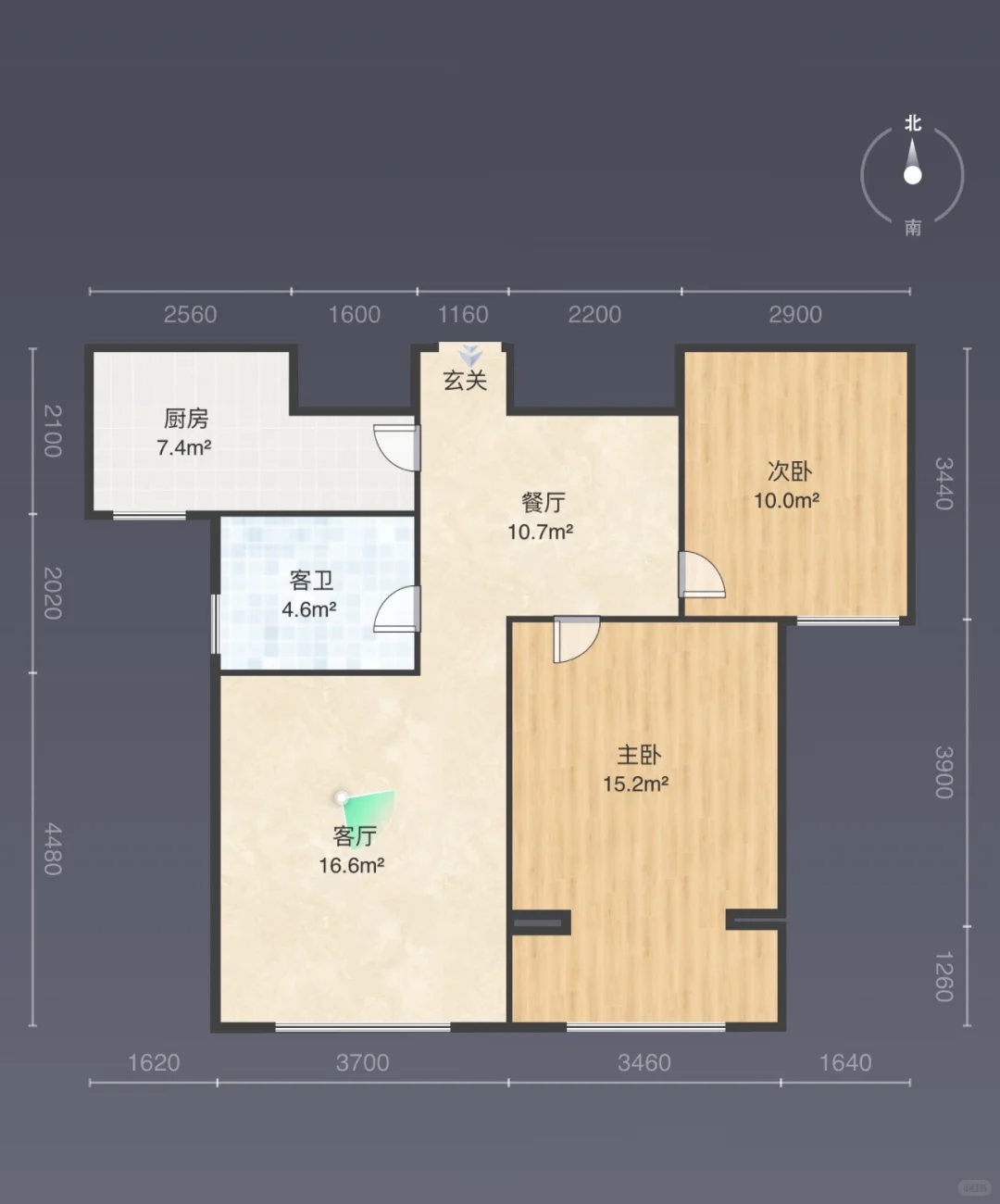 这种户型、何解？