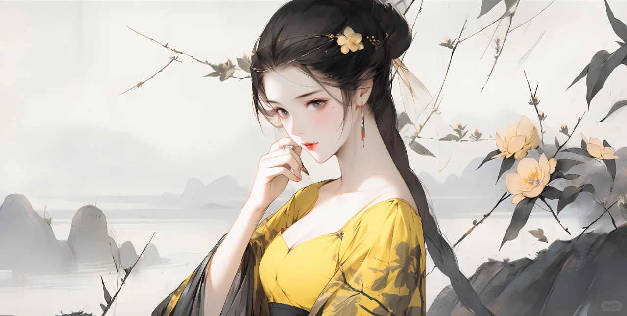国风：娇媚美人图