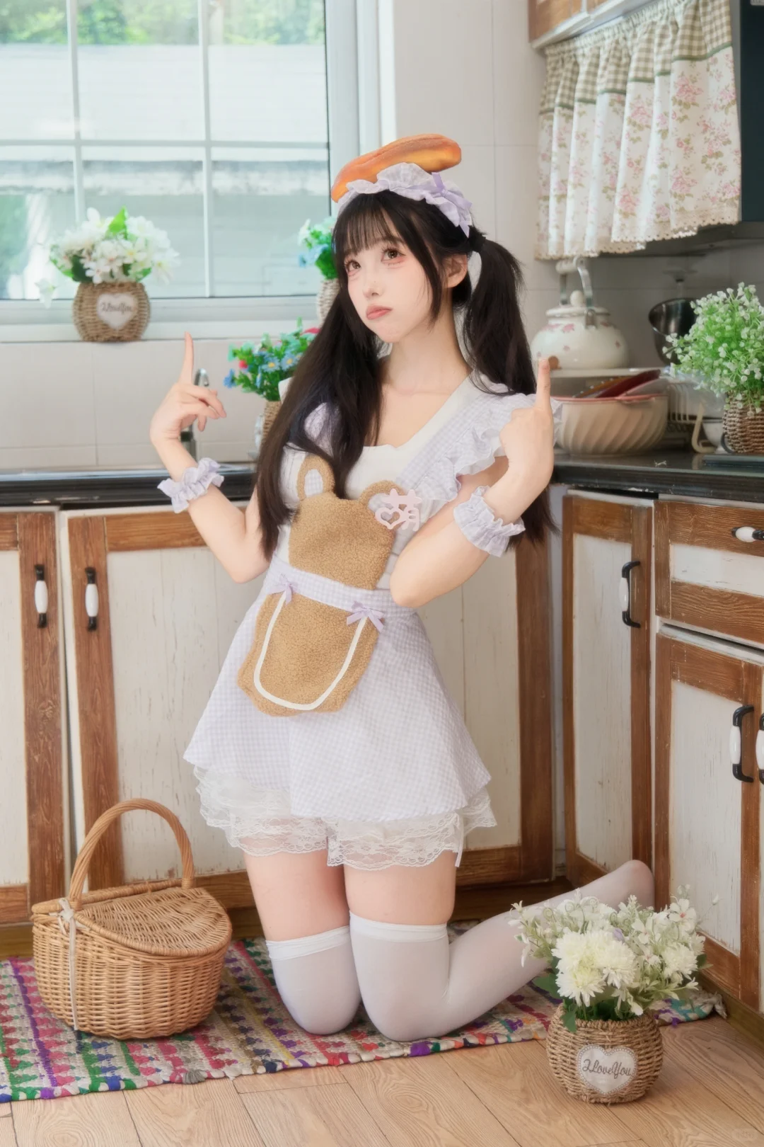 夏日午后登场的美少女厨娘🍴