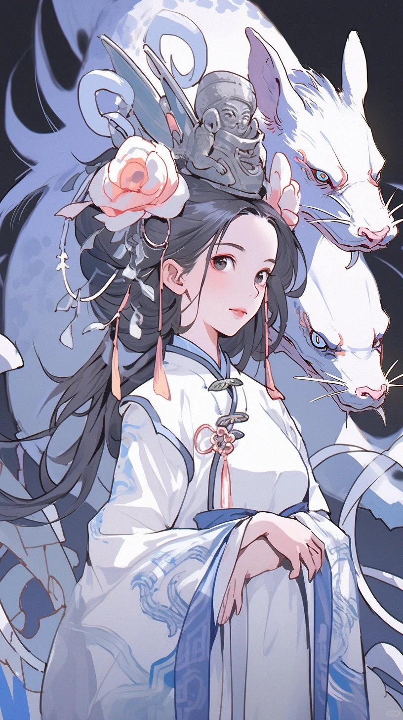 AI绘画｜🐭玉鼠精——玲珑身段，媚眼如丝