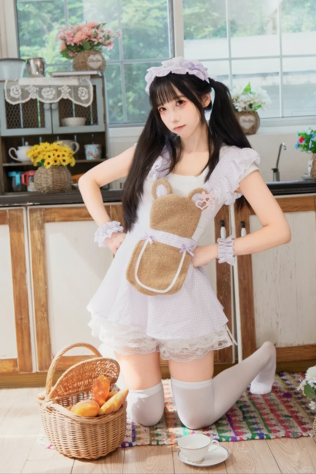 夏日午后登场的美少女厨娘🍴