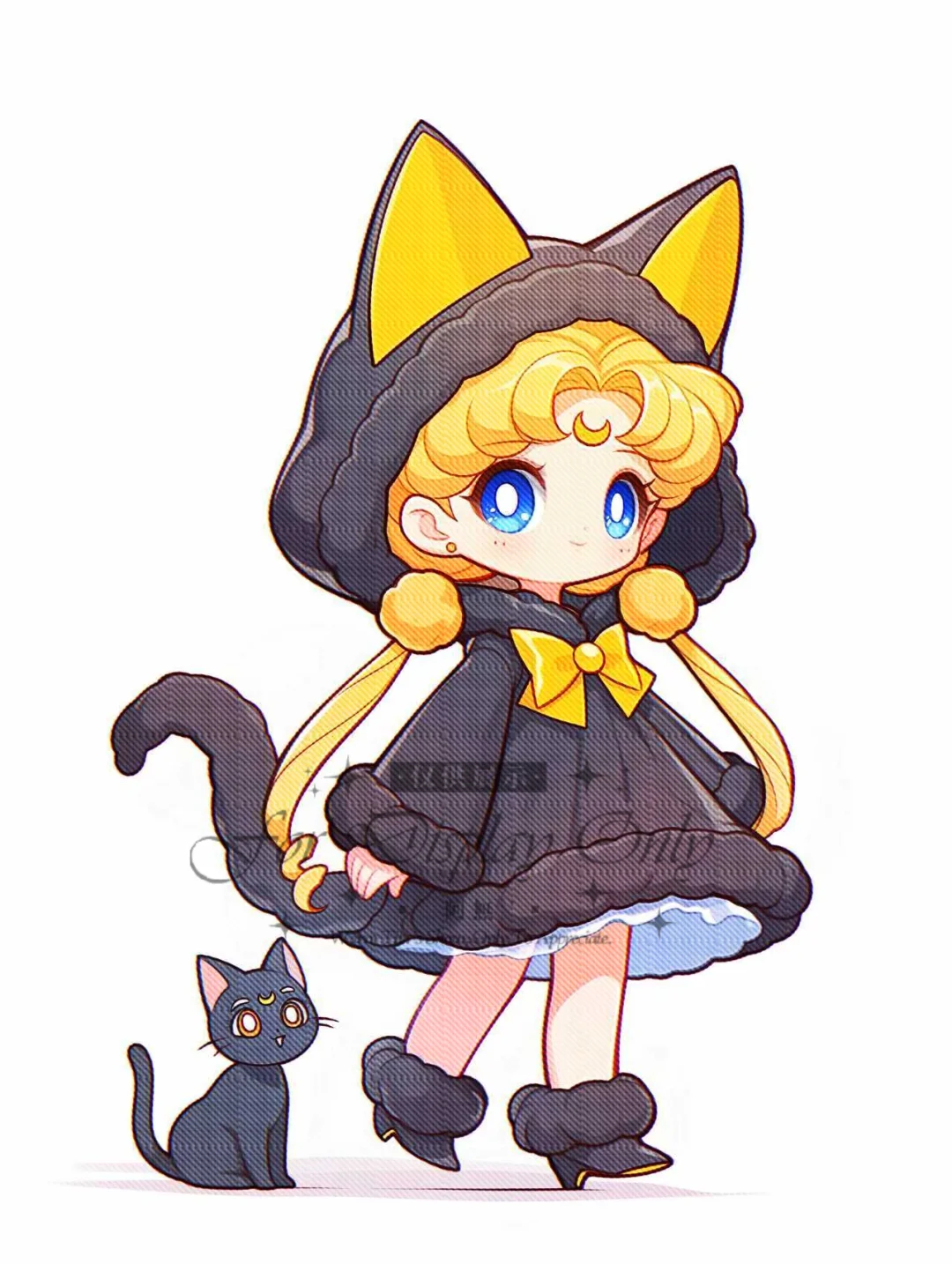 猫咪拟人✨月野兔
