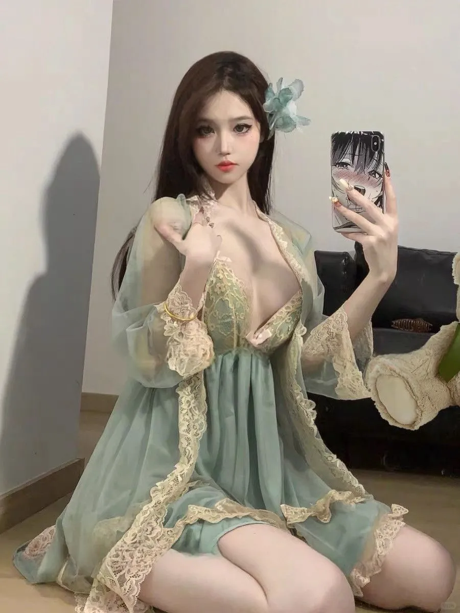 轻松拍出女神范！短裙睡衣美少女必备！👗