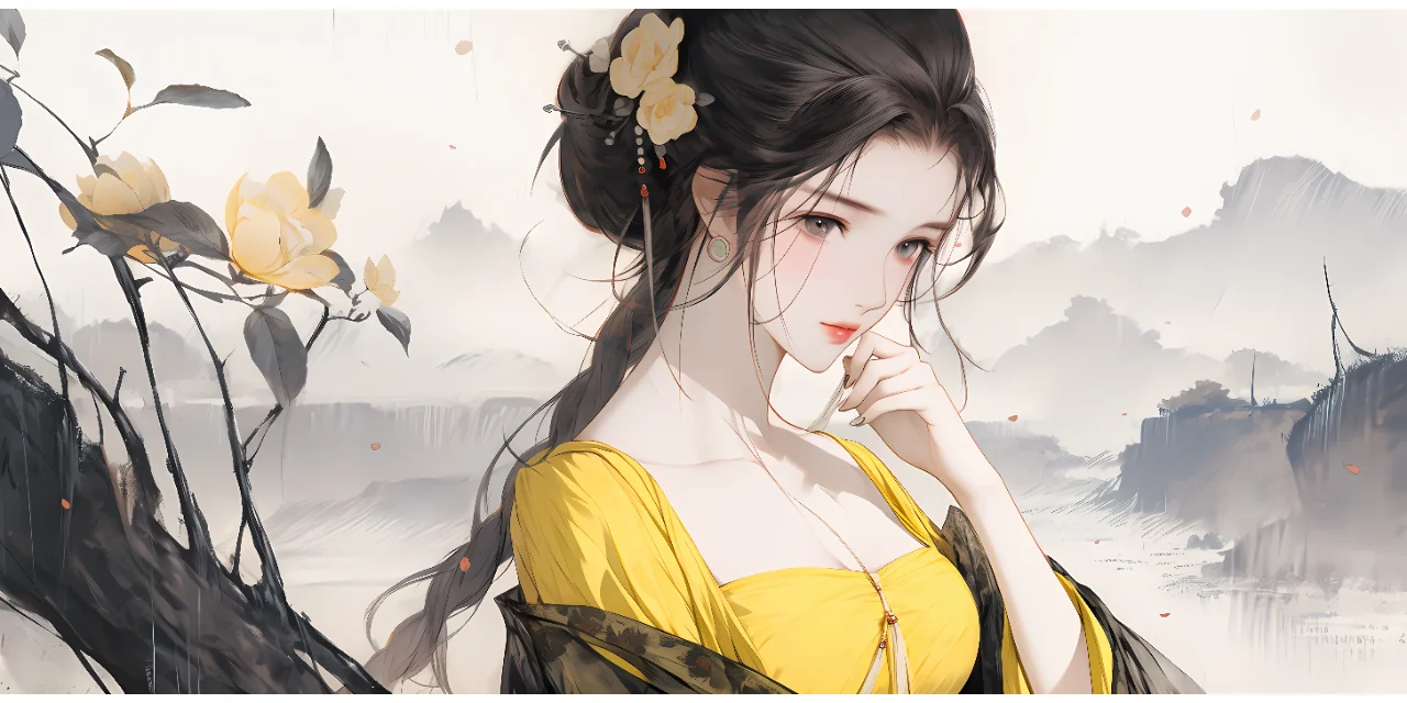 国风：娇媚美人图