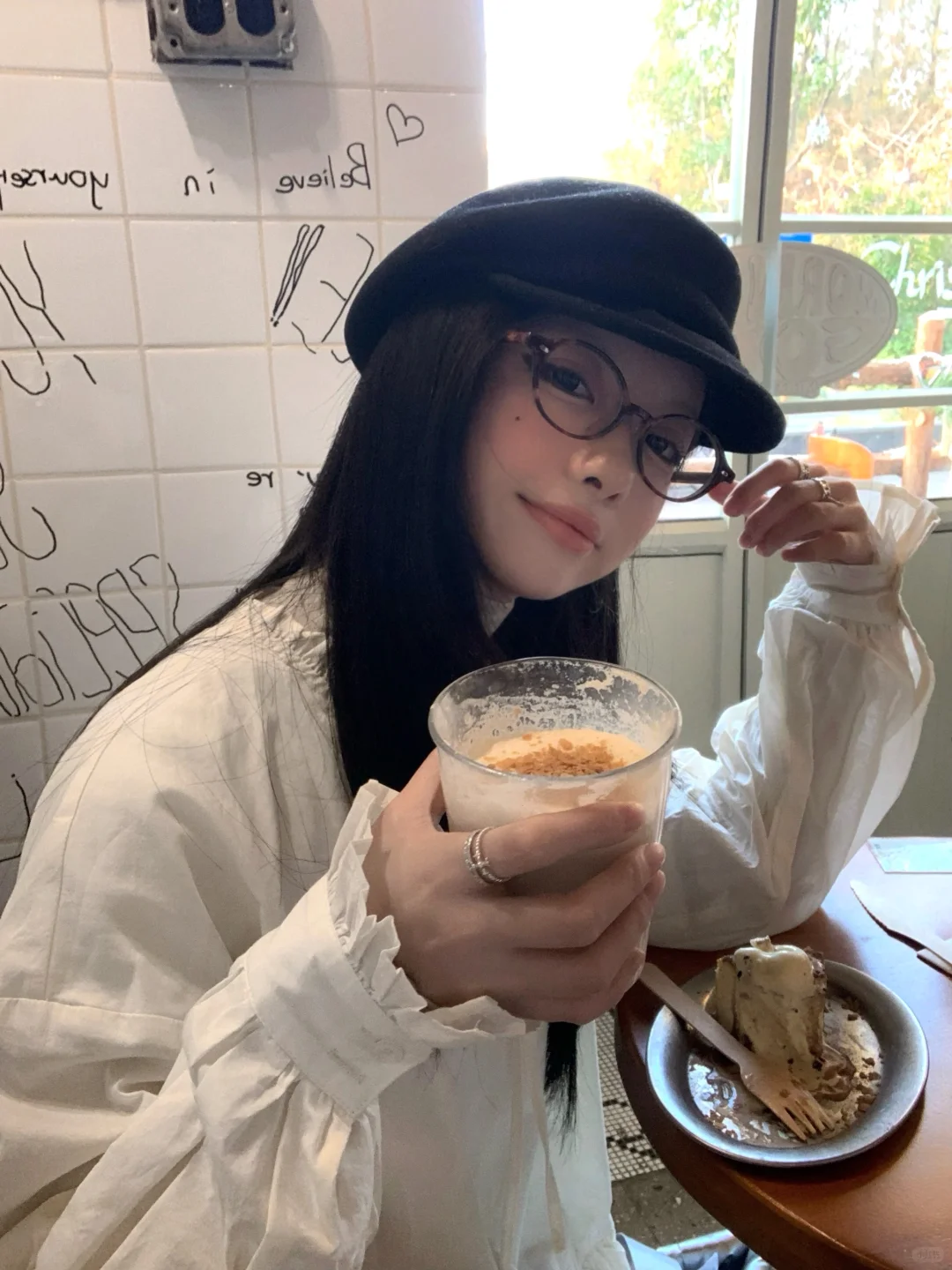 ☕️🤎🥨学习韩女拍照