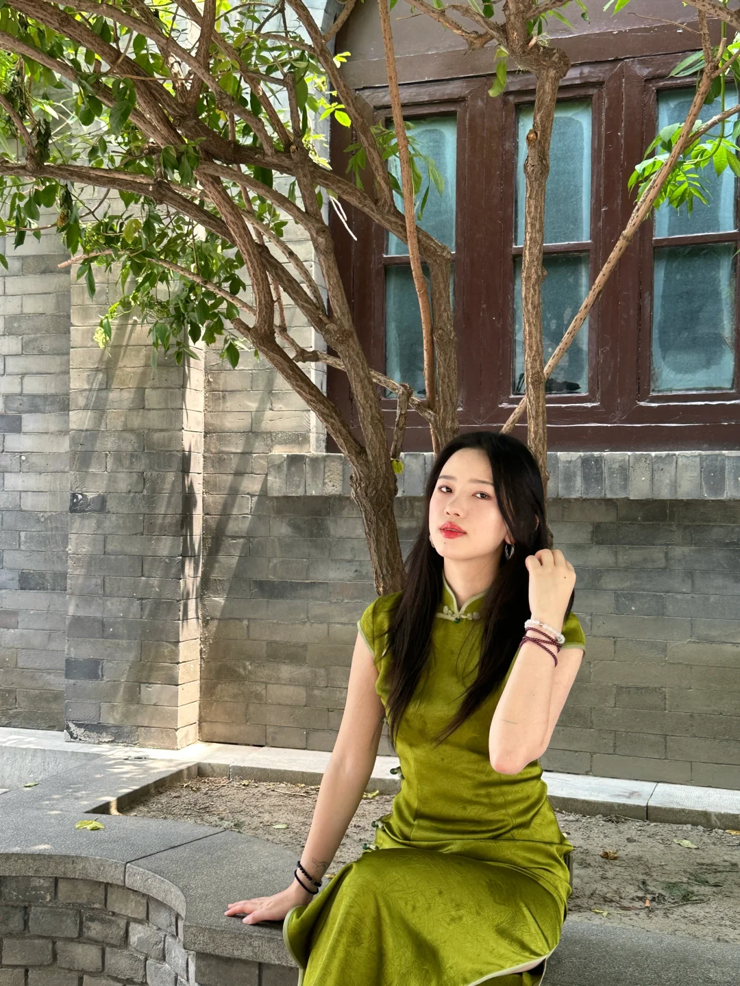 中式美感|国子监➕旗袍 绝配❗