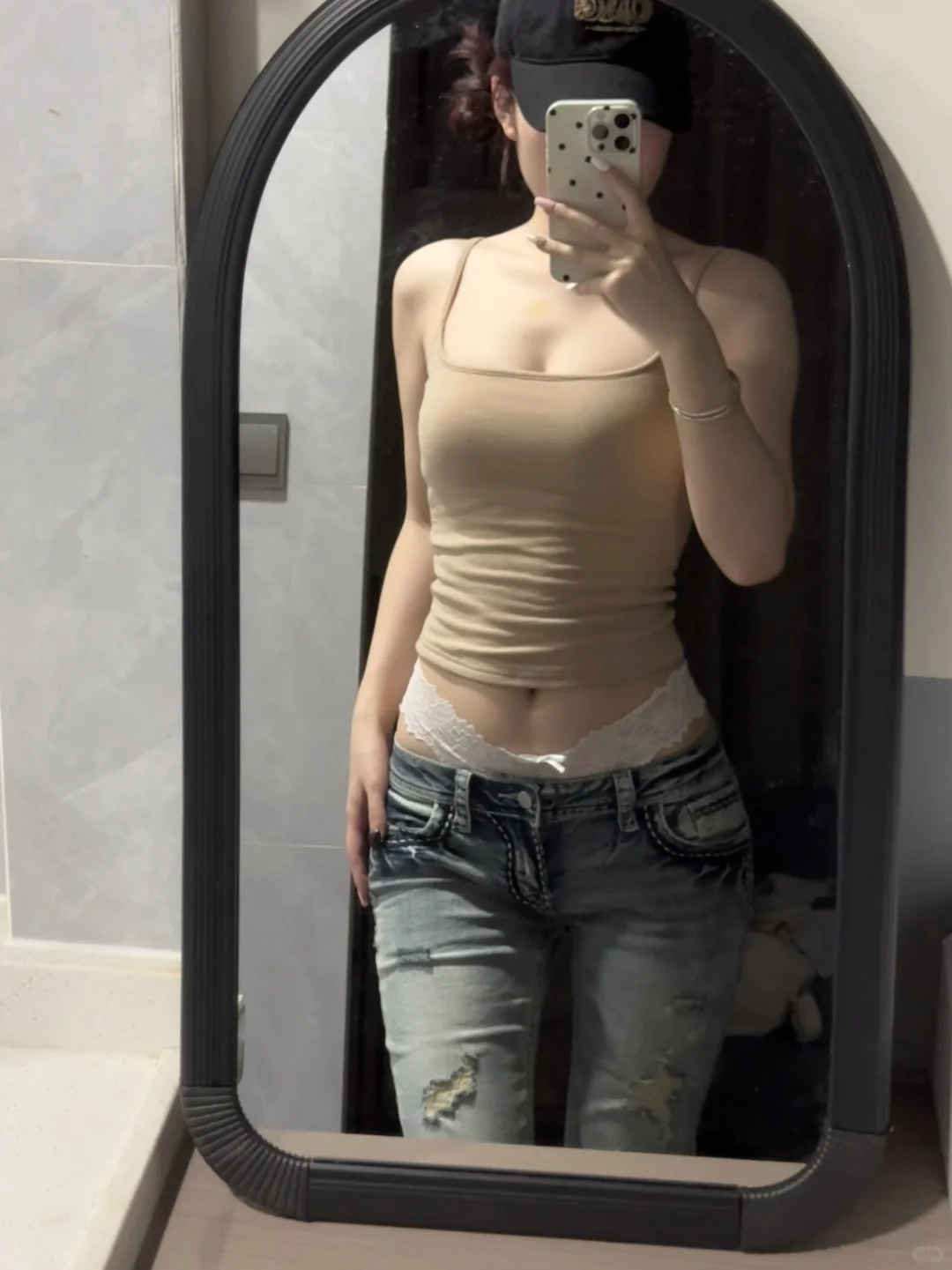 低腰裤！绝