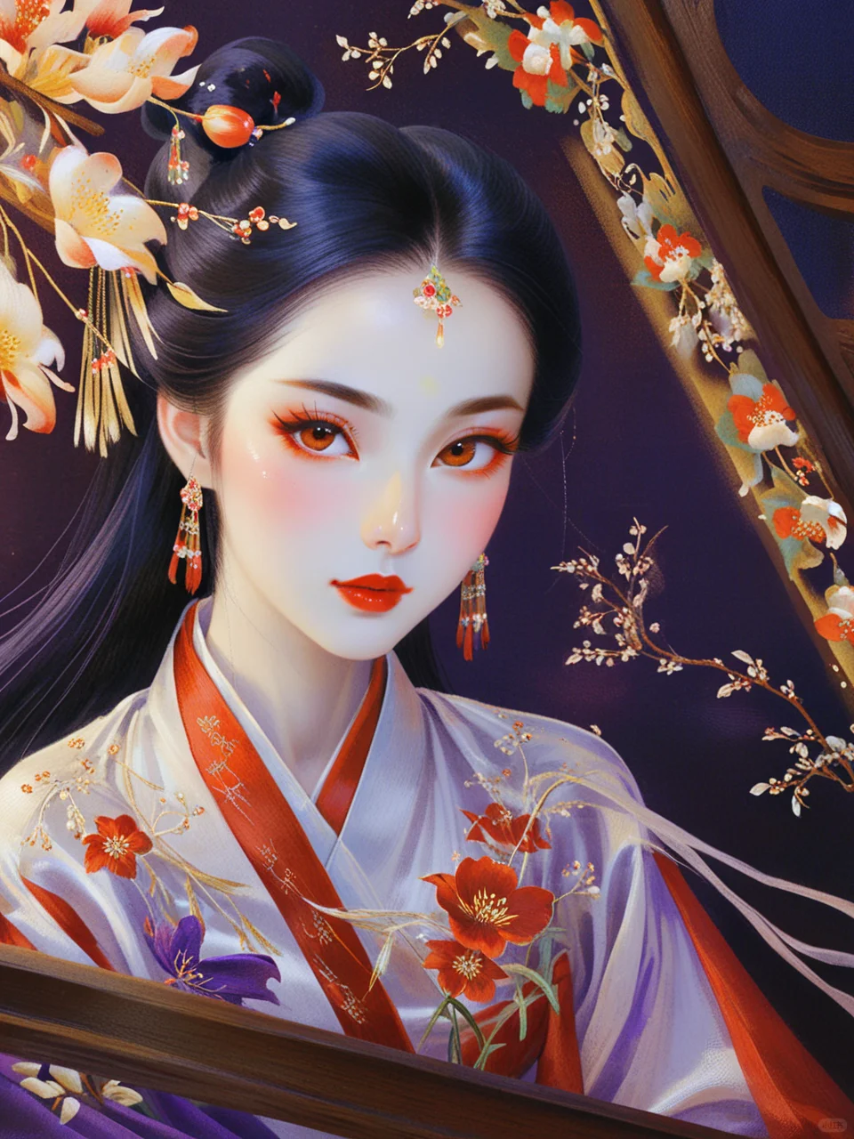 一组明艳妩媚大美人