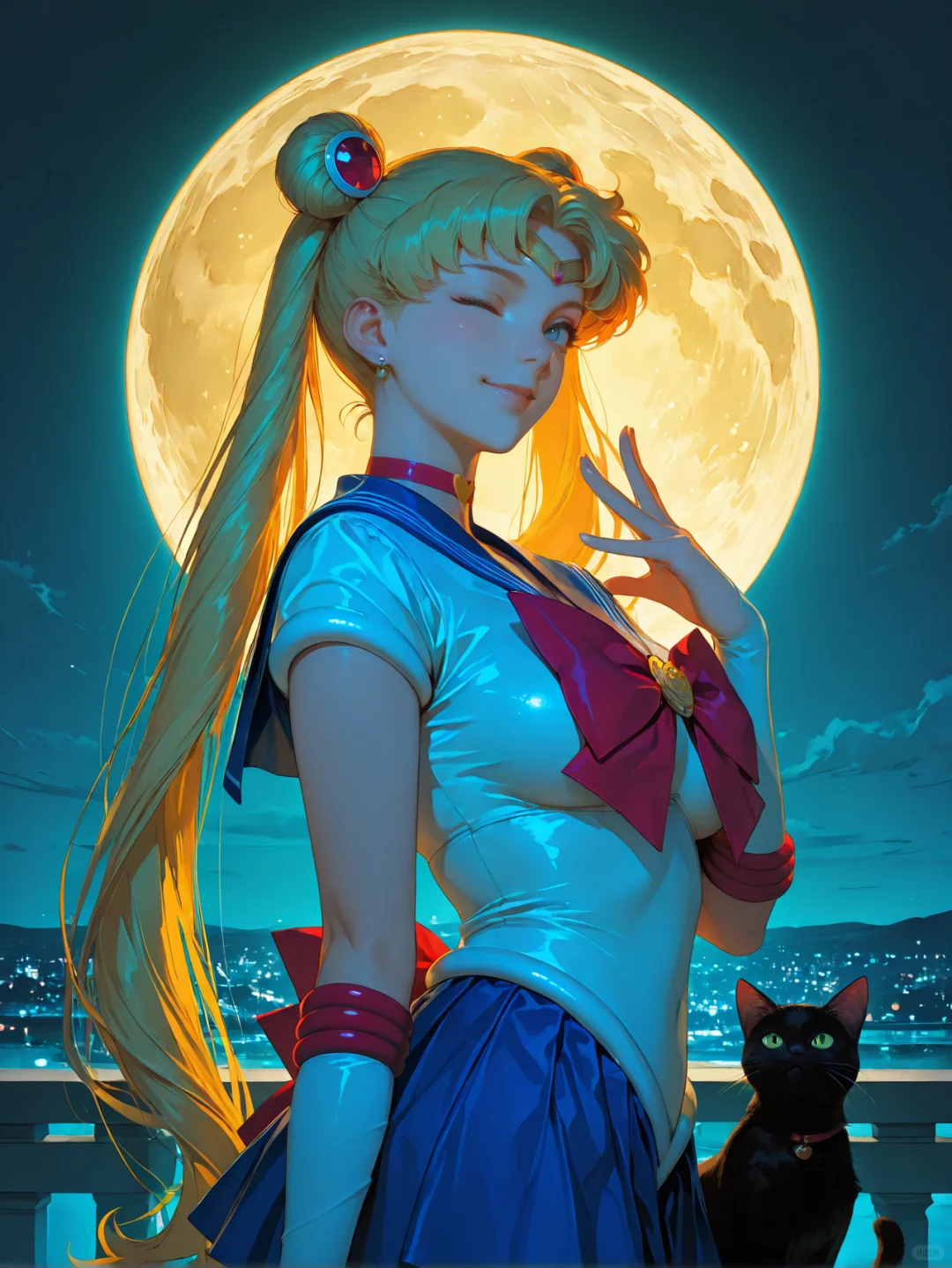 🌙 月光女神 ——温柔与锋芒并存