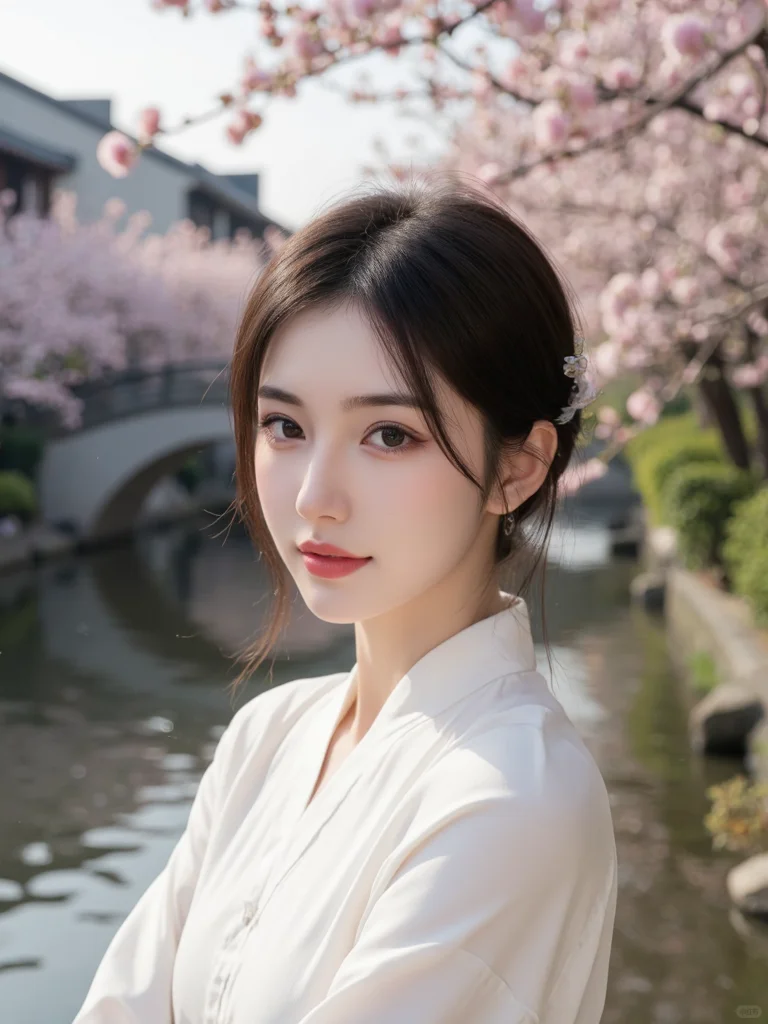 这才是我心中最惊艳的江南美人壁纸！