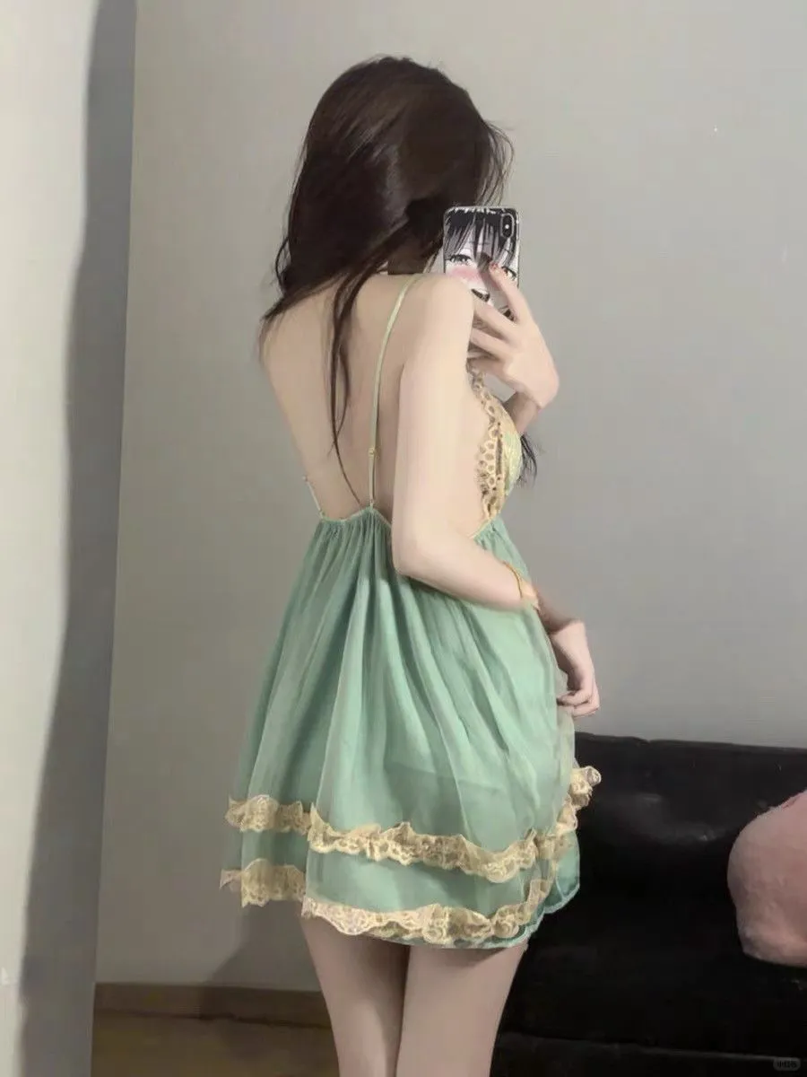 轻松拍出女神范！短裙睡衣美少女必备！👗