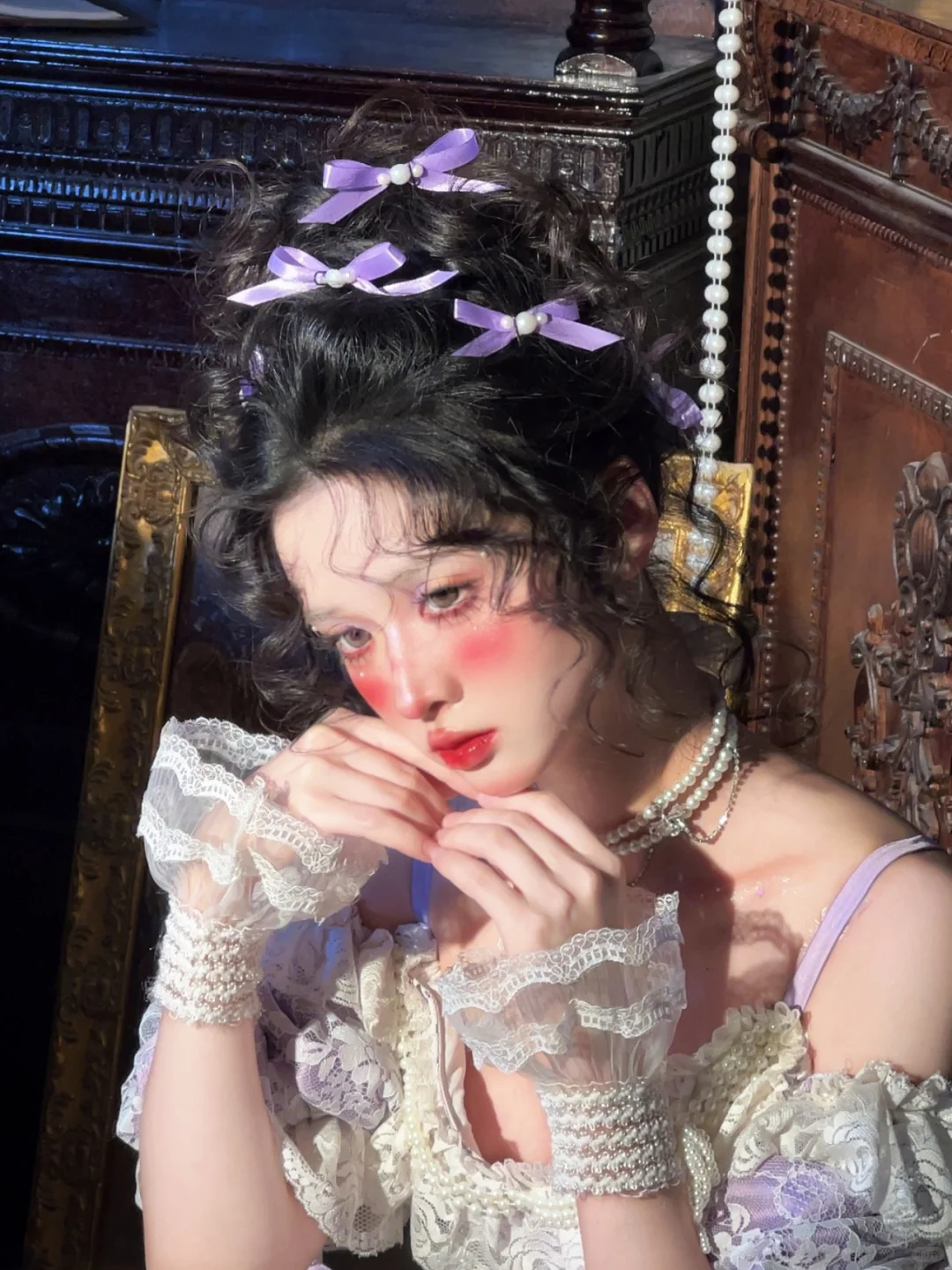 「 紫色百合 」腐烂与娇艳并存 ｜📷武汉写真