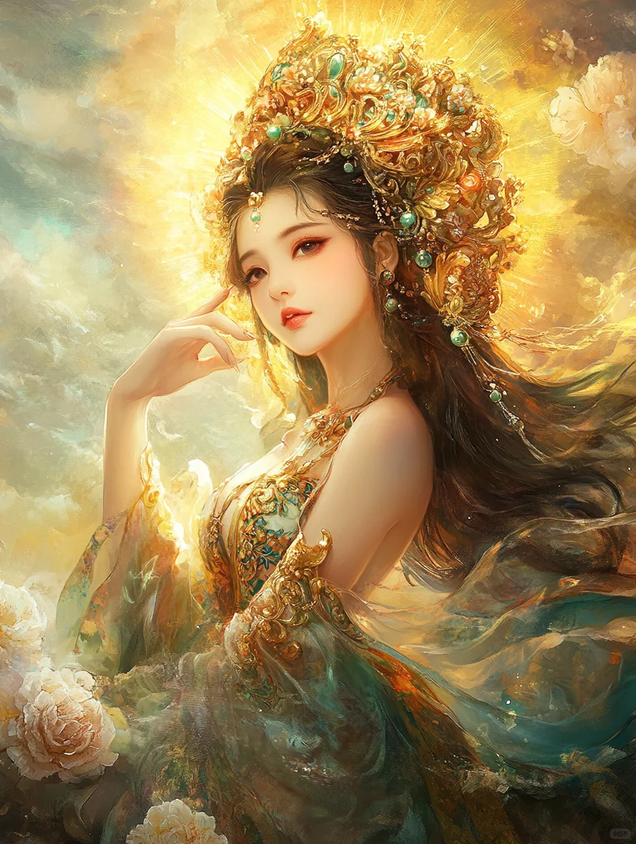 华美璀璨的绝色天女系列之《东方神女》