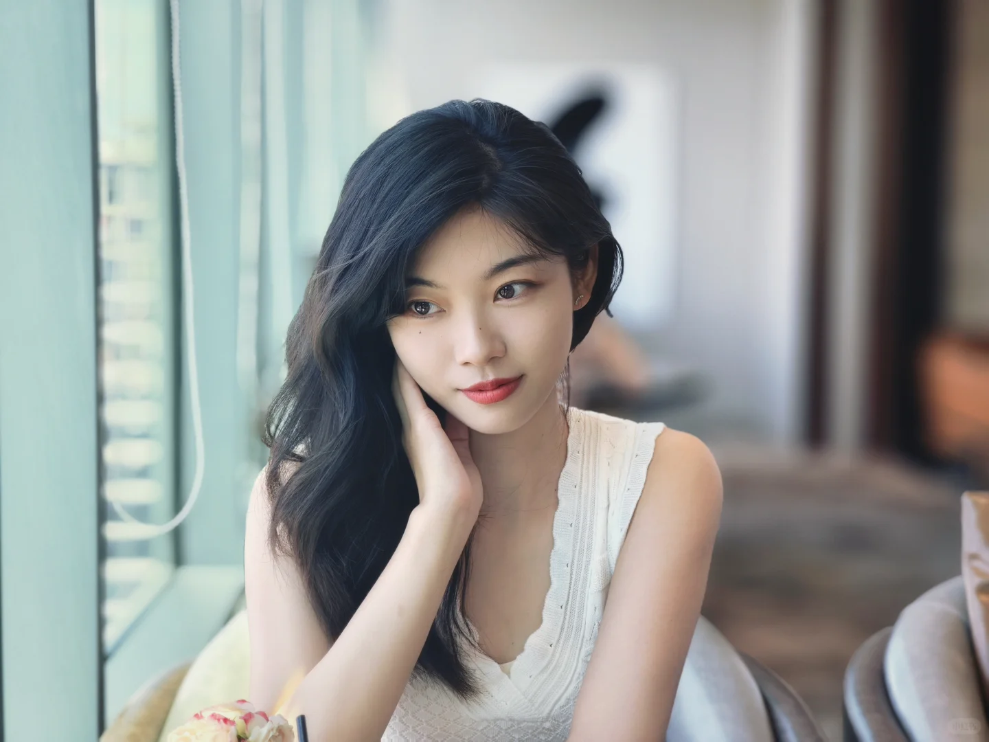 不做搞笑女了，今天做气质女人