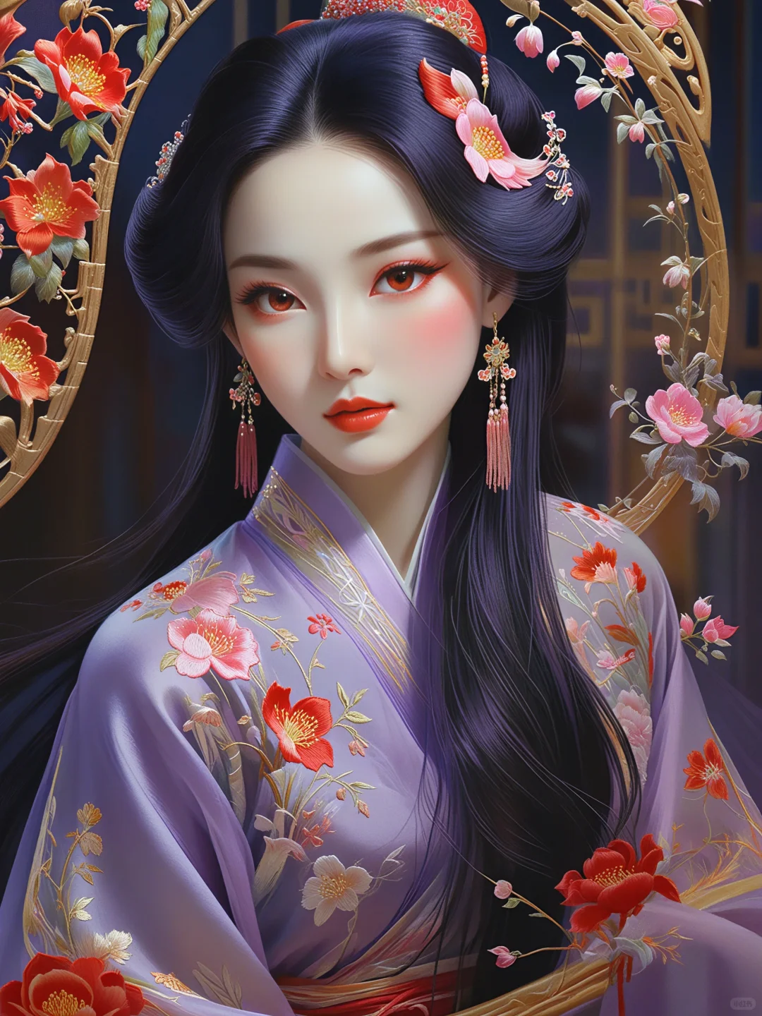 一组明艳妩媚大美人