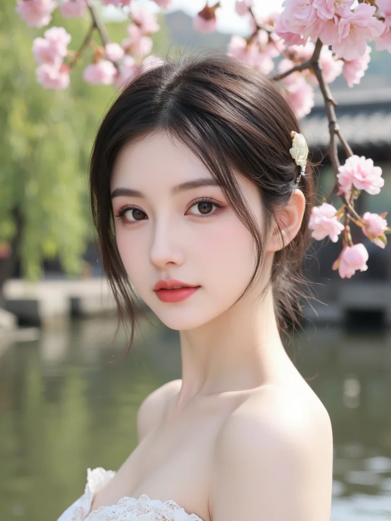 这才是我心中最惊艳的江南美人壁纸！