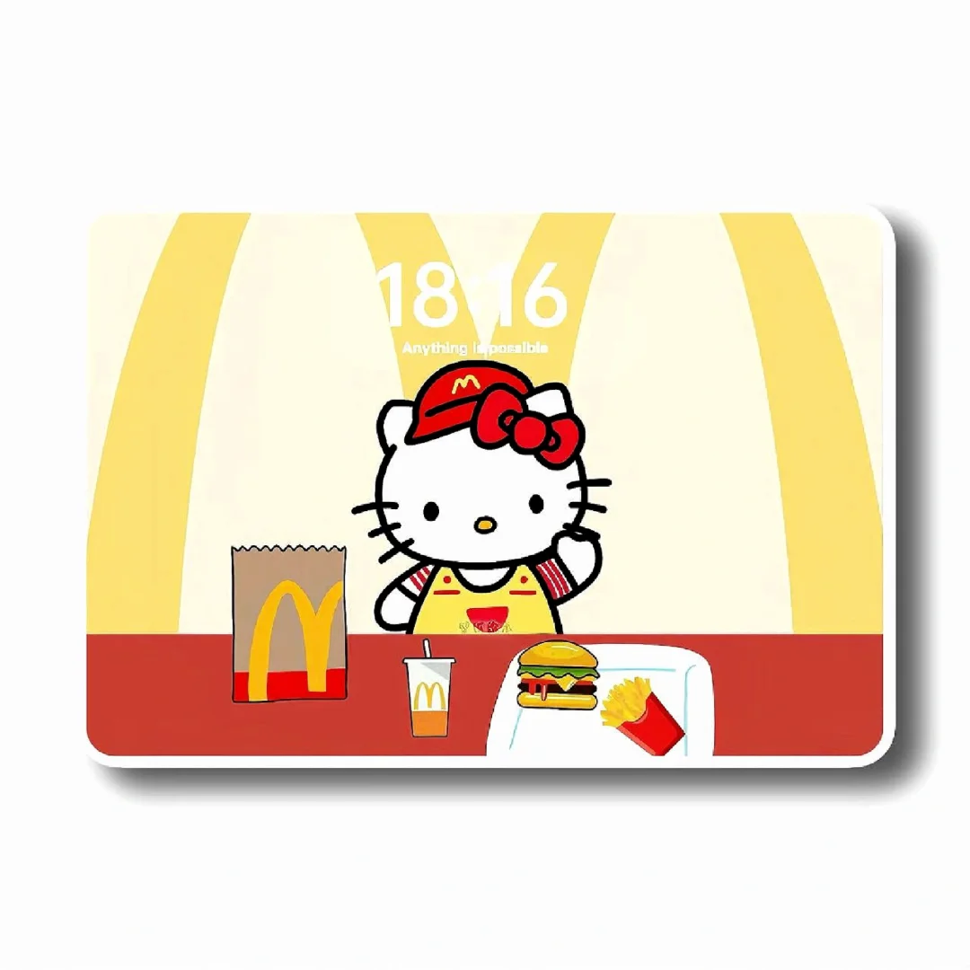 kitty ·麦当当打工版🍟｜平板壁纸