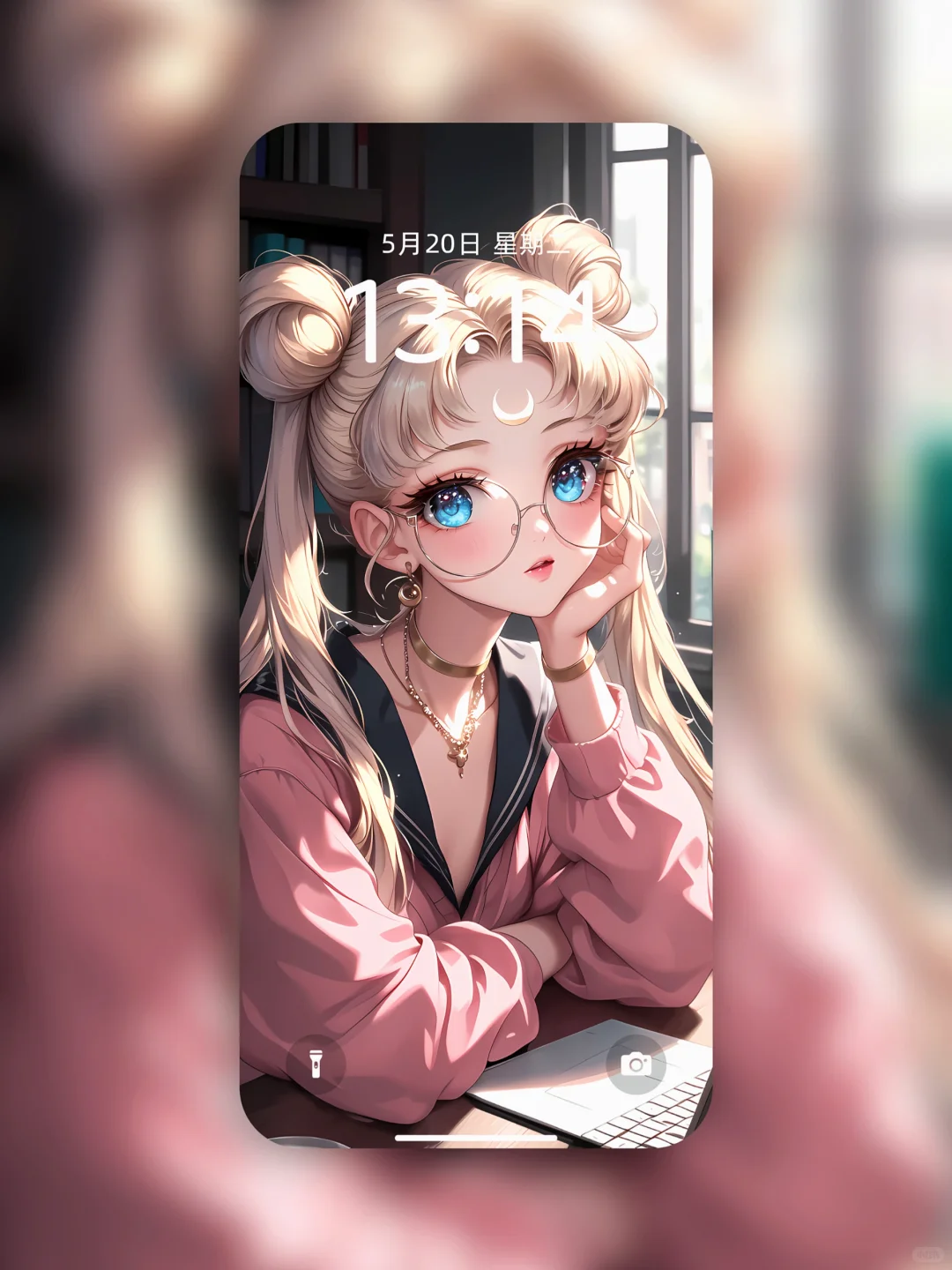 美少女012/ 认真工作的美少女