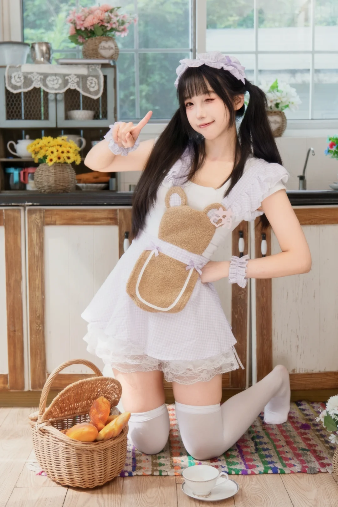 夏日午后登场的美少女厨娘🍴