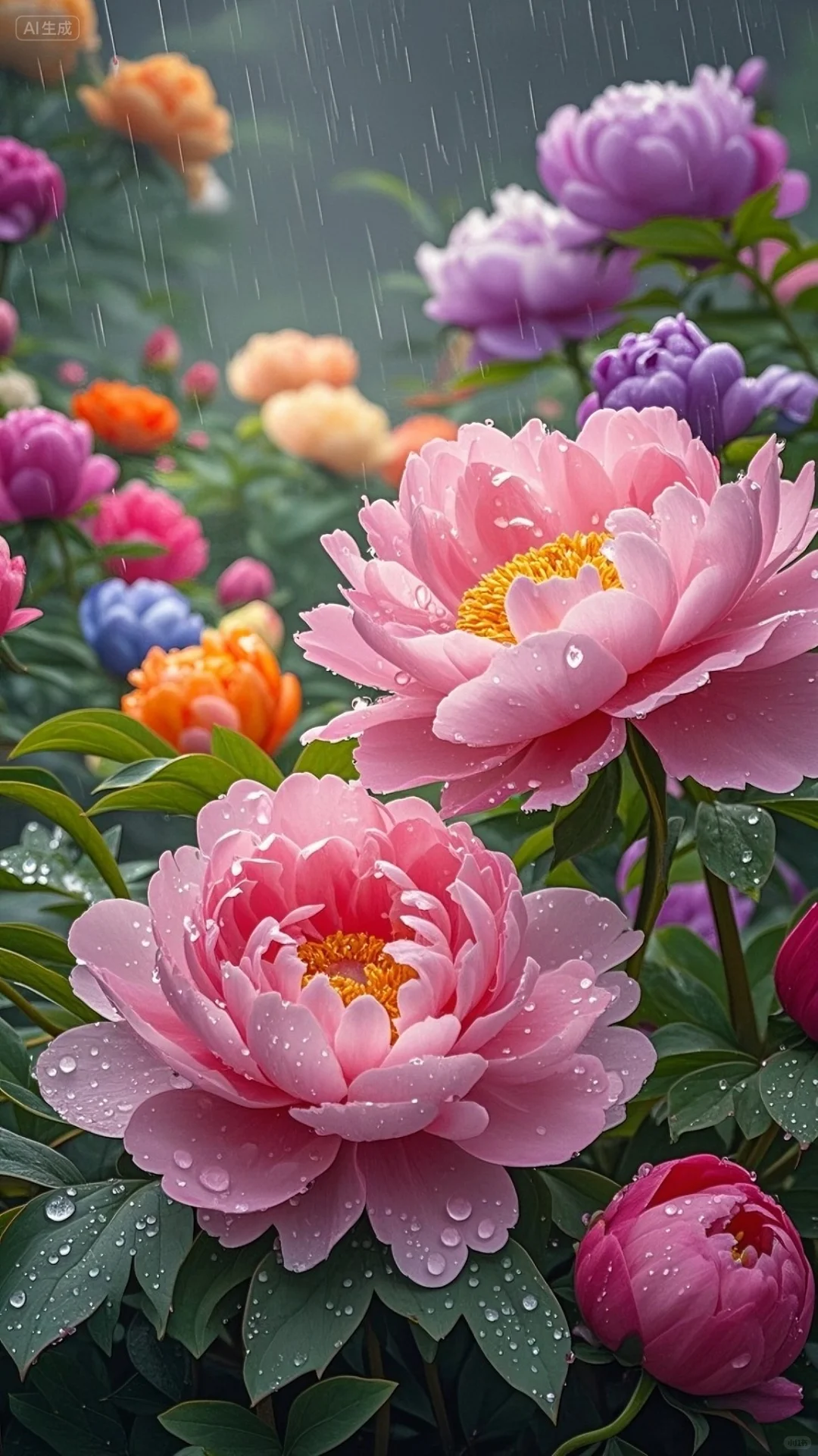这般娇艳欲滴的牡丹花