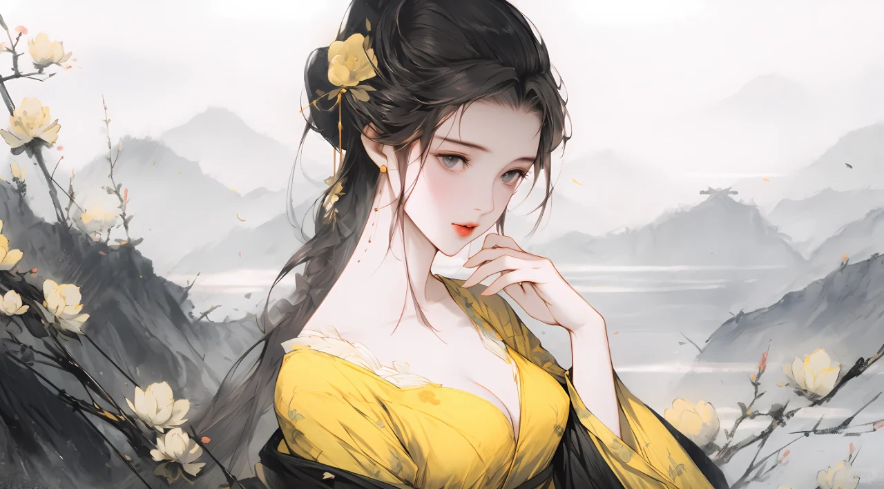 国风：娇媚美人图