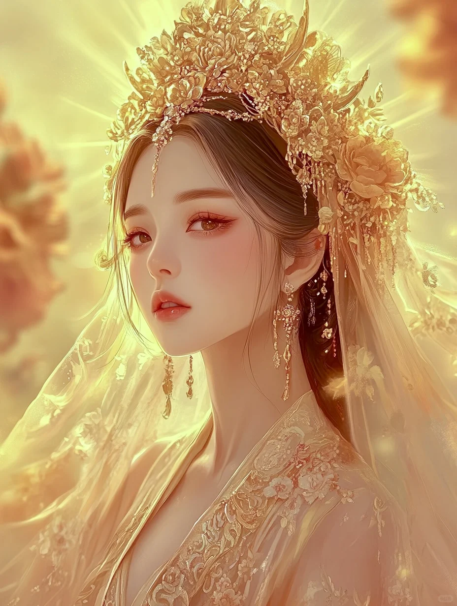 华美璀璨的绝色天女系列之《东方神女》
