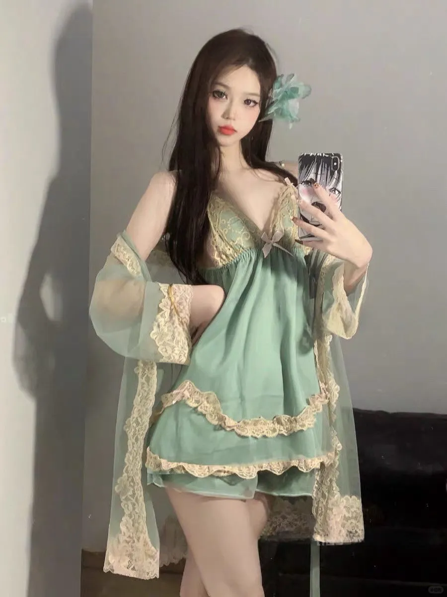 轻松拍出女神范！短裙睡衣美少女必备！👗