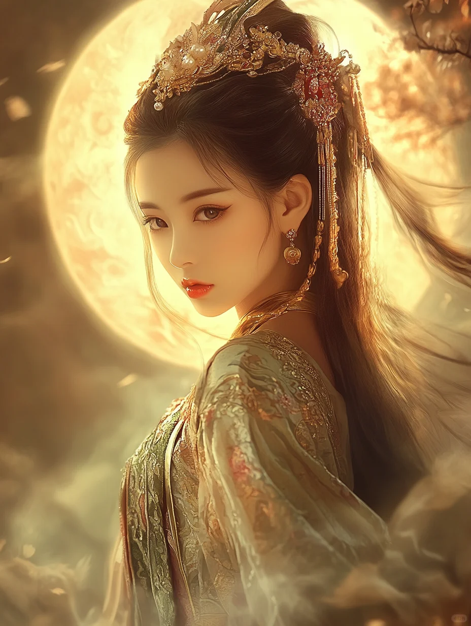 华美璀璨的绝色天女系列之《东方神女》
