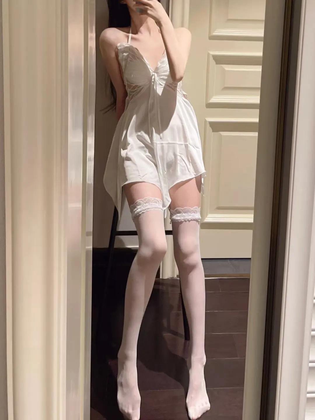 美丽白丝