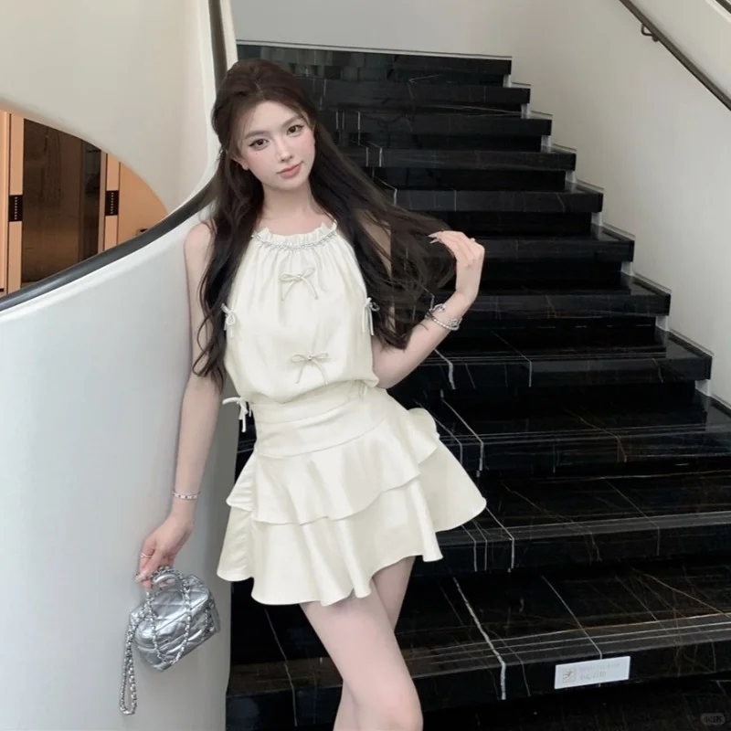 御姐女神范法式两件套，夏日高级感拉满！