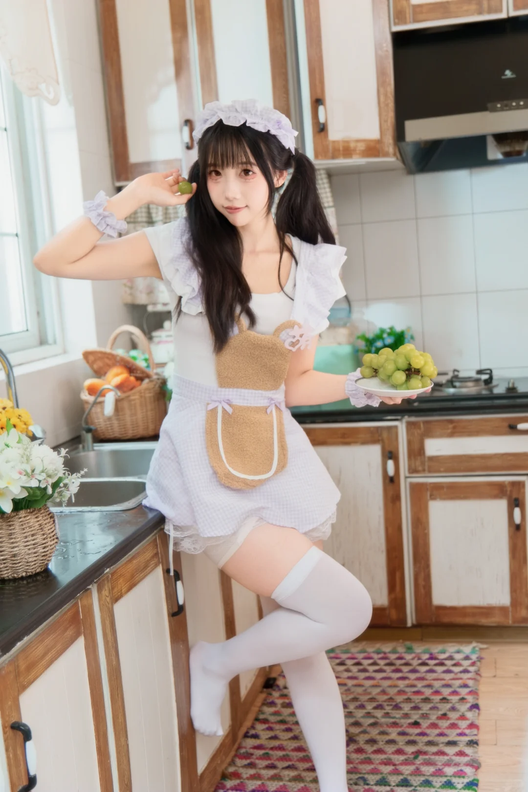 夏日午后登场的美少女厨娘🍴