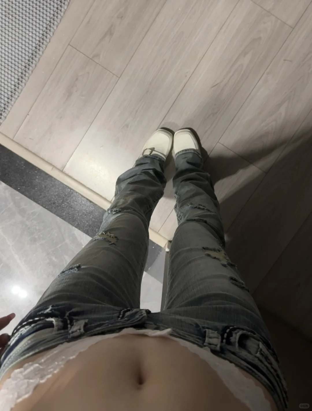 低腰裤！绝