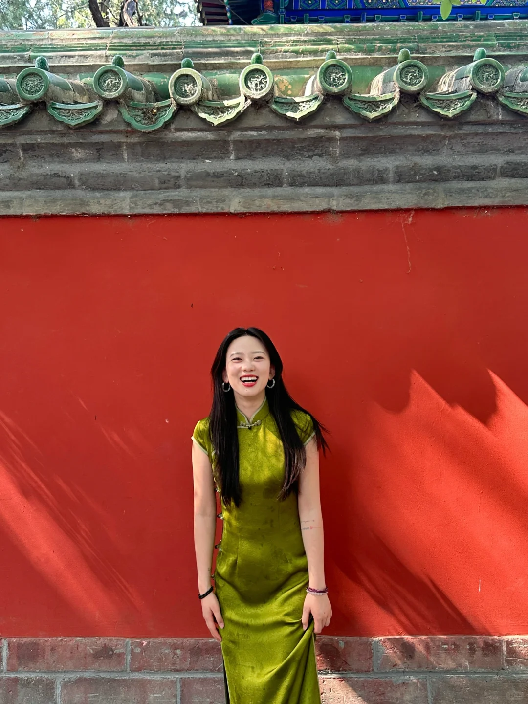 中式美感|国子监➕旗袍 绝配❗