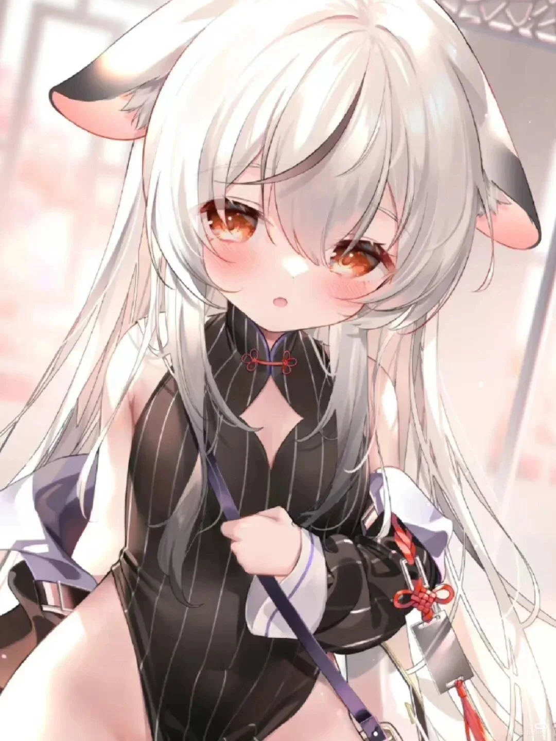 白丝玉足