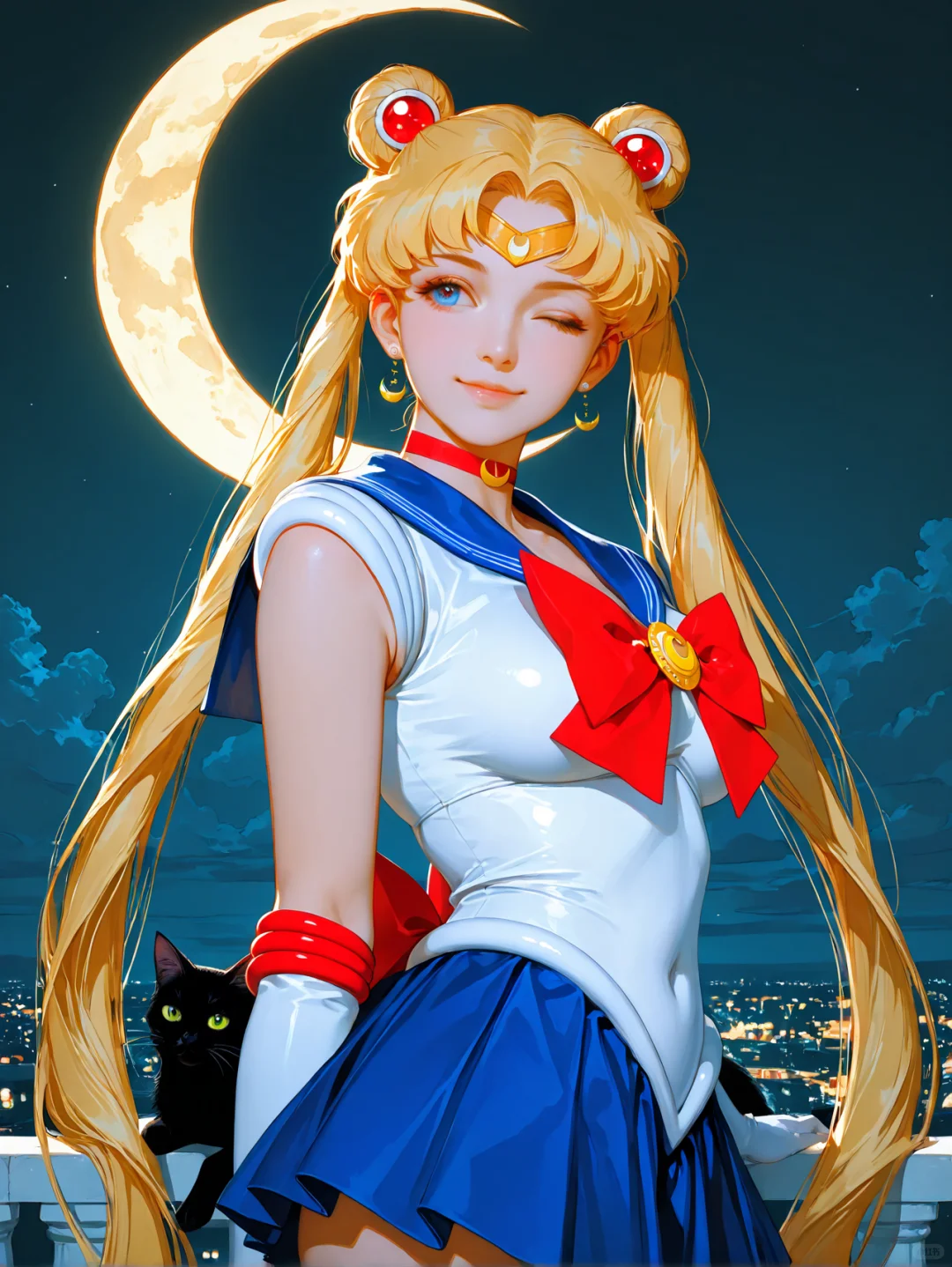 🌙 月光女神 ——温柔与锋芒并存