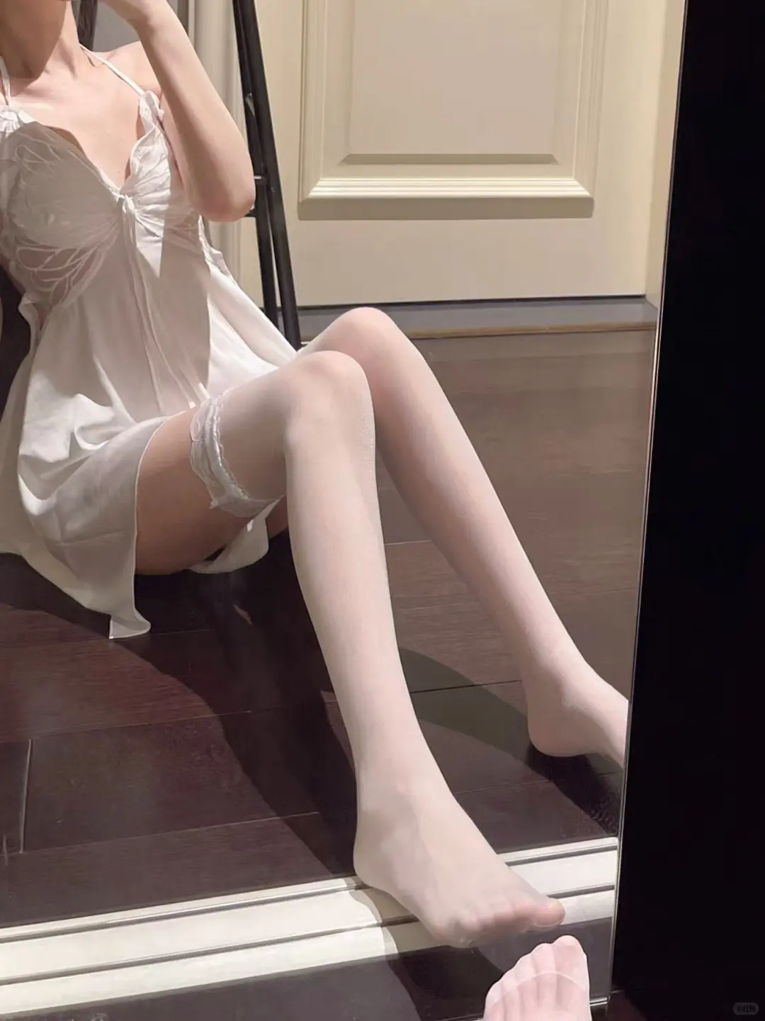 美丽白丝