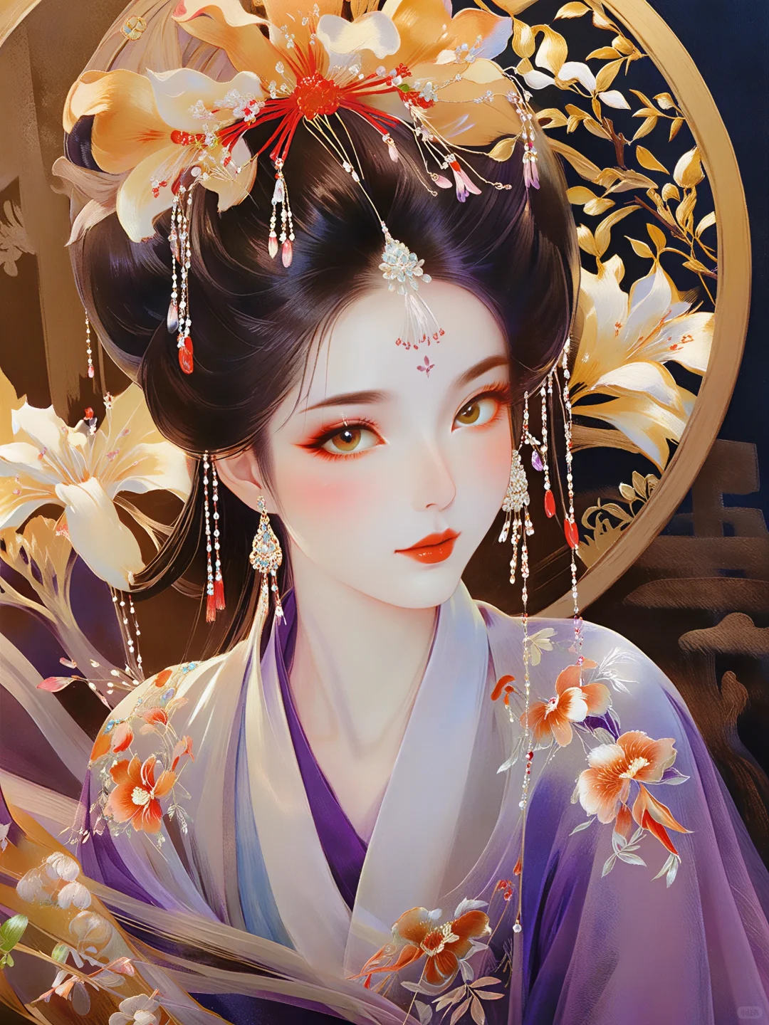 一组明艳妩媚大美人