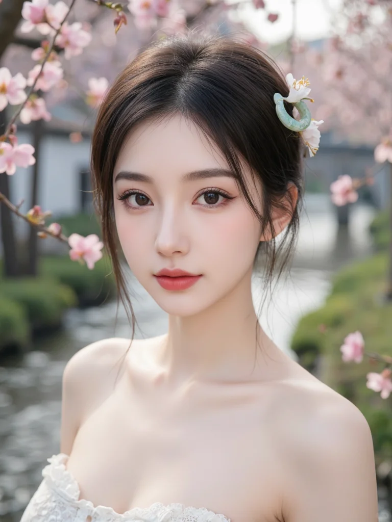 这才是我心中最惊艳的江南美人壁纸！