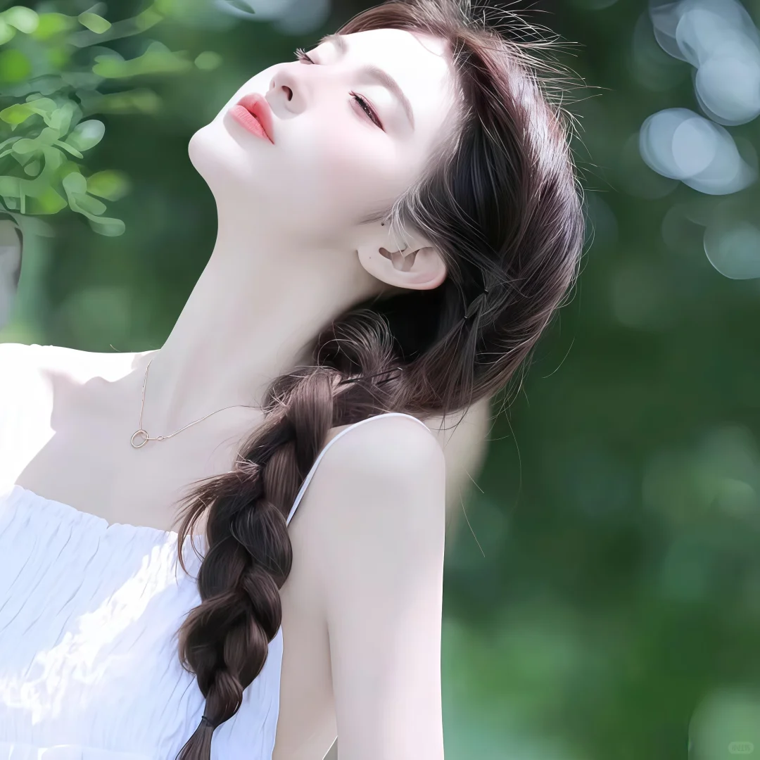 清冷治愈女头