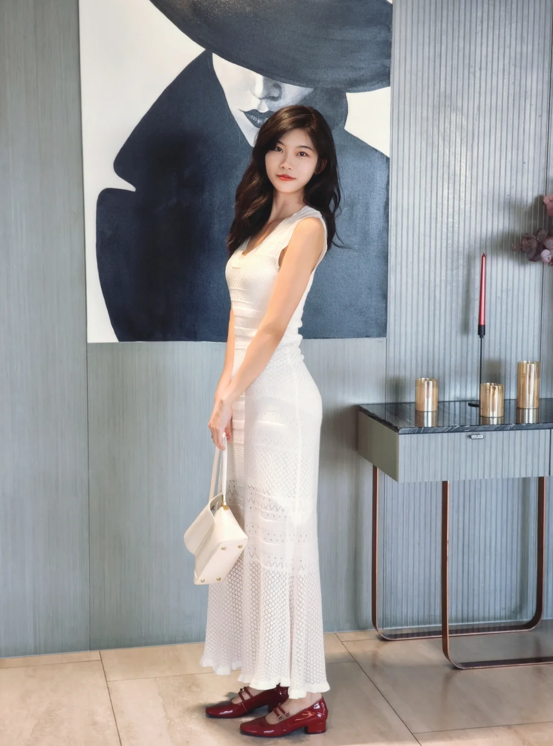 不做搞笑女了，今天做气质女人
