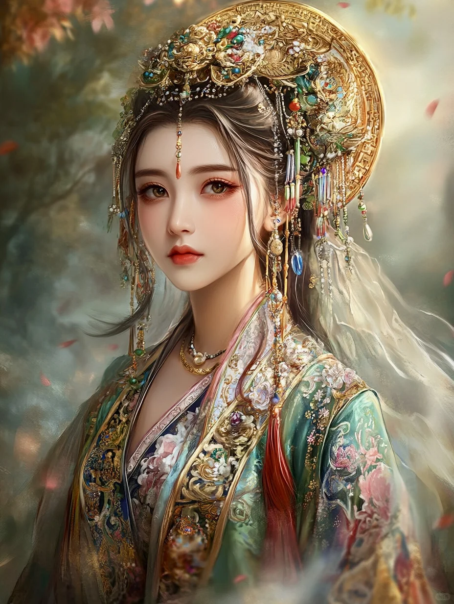 华美璀璨的绝色天女系列之《东方神女》