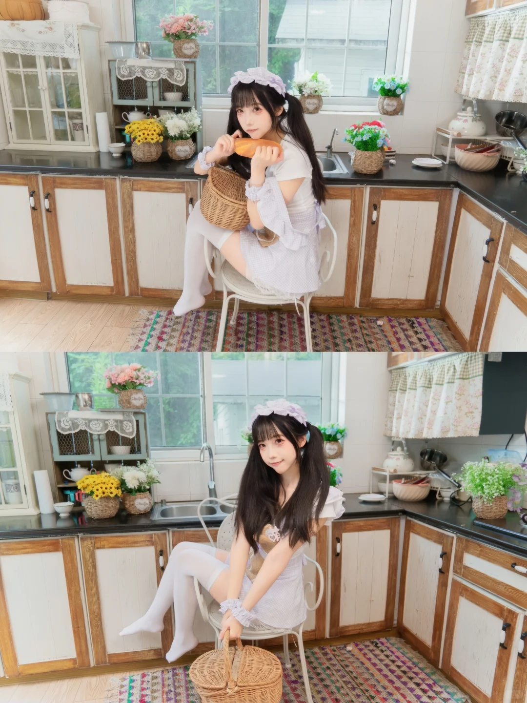 夏日午后登场的美少女厨娘🍴