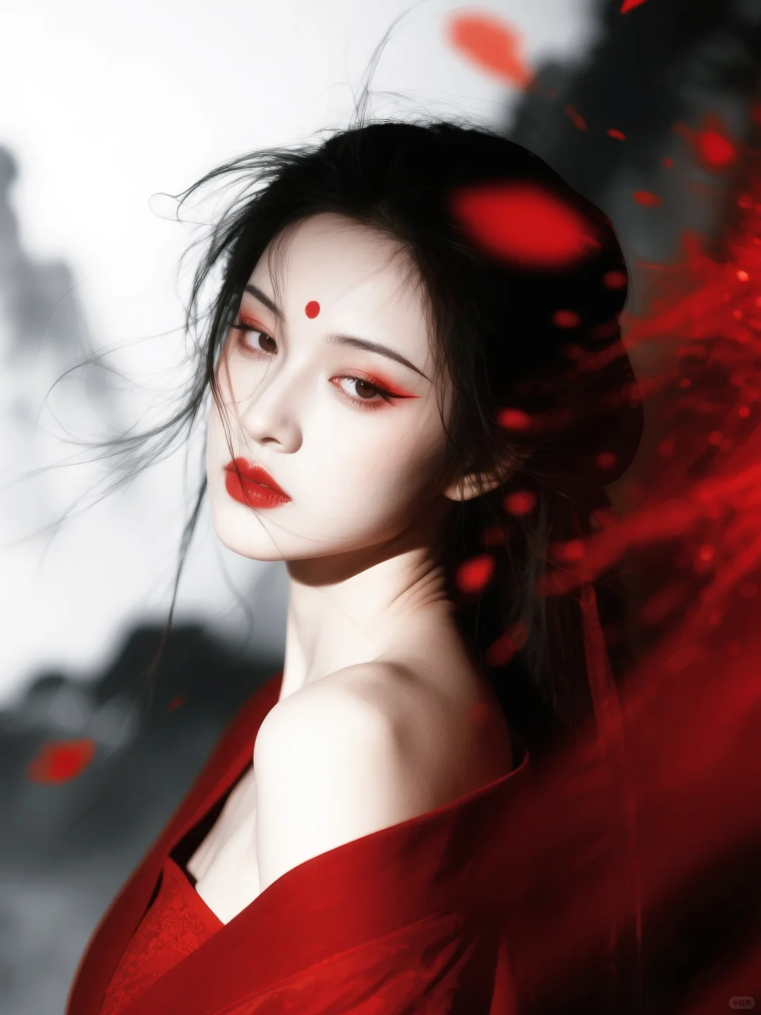 她真的美到我心坎里了！