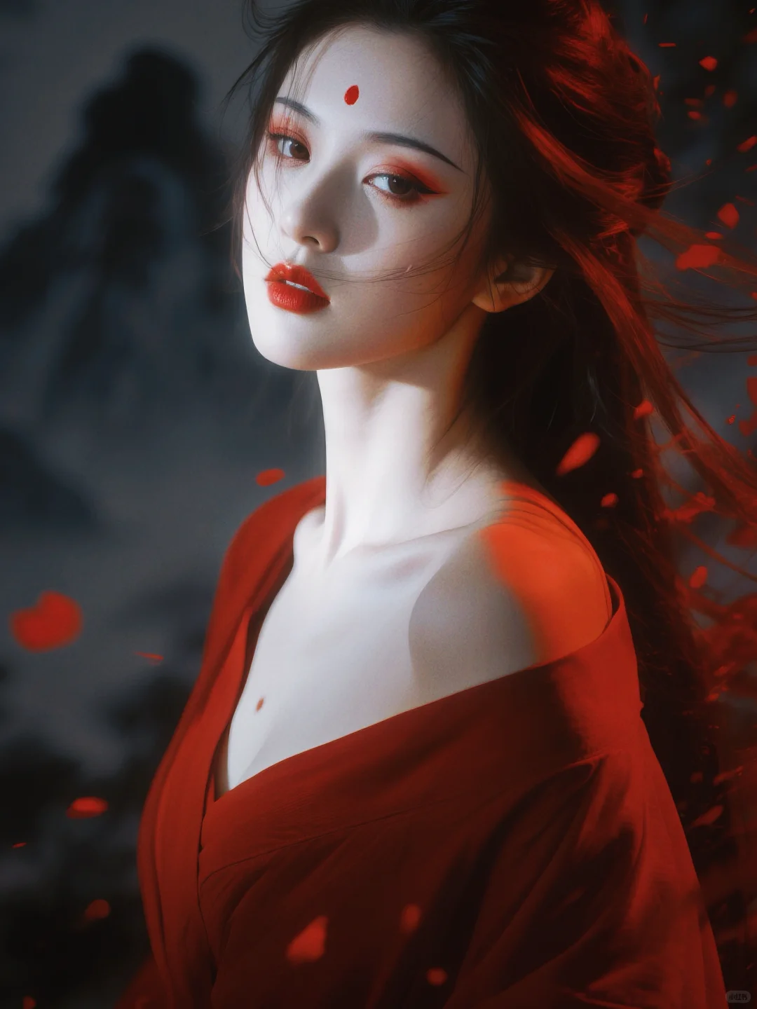 她真的美到我心坎里了！
