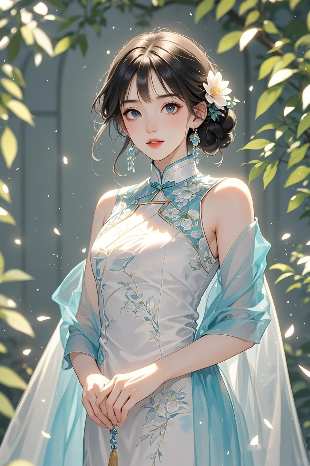 民国风旗袍美人