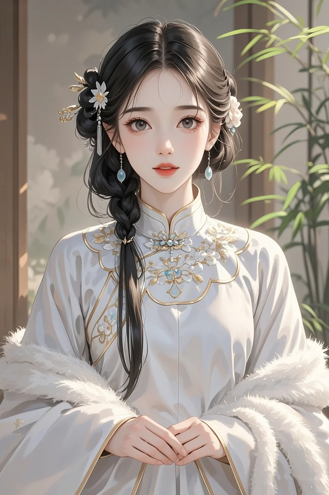 民国风旗袍美人