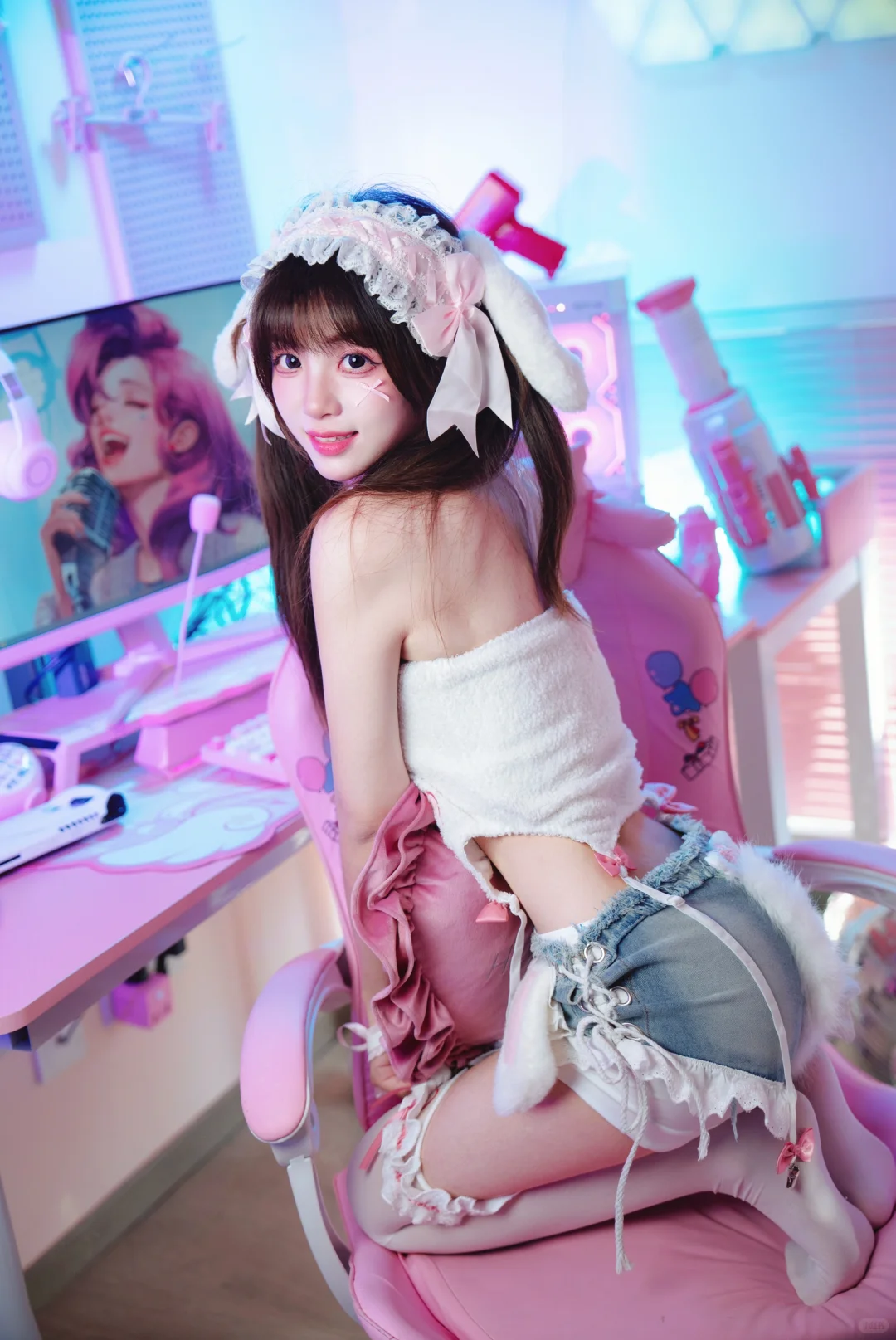 上号打游戏啦！哥哥给我打辅助行吗🎮