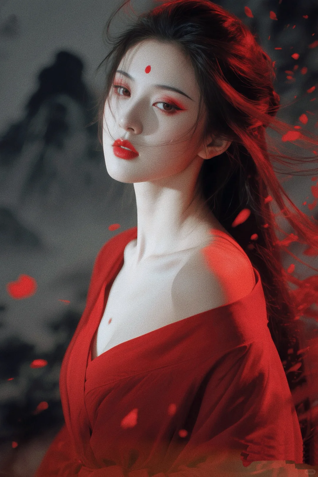 她真的美到我心坎里了！