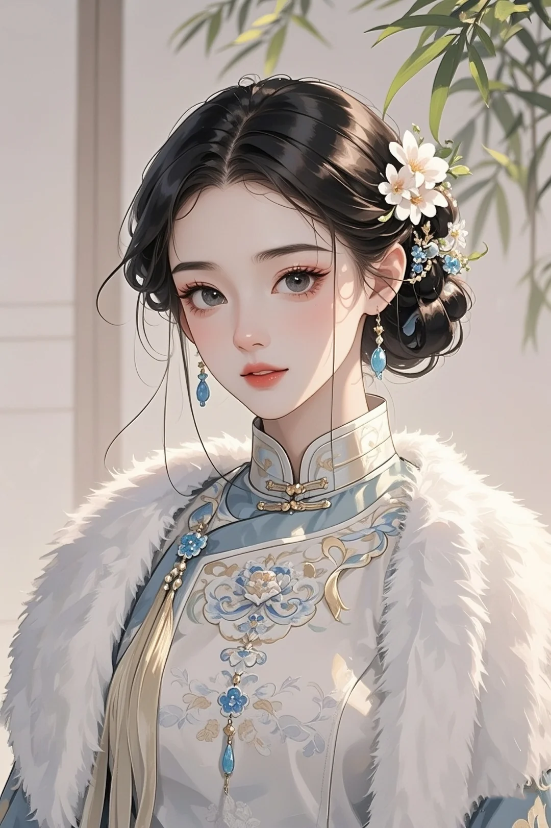 民国风旗袍美人