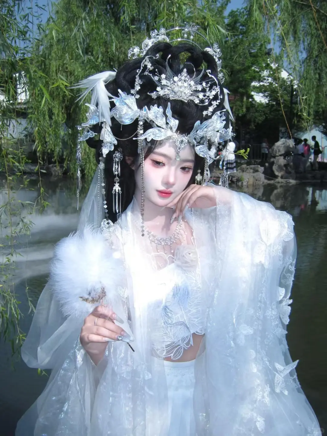 被她美哭‼️古装仙女啊～